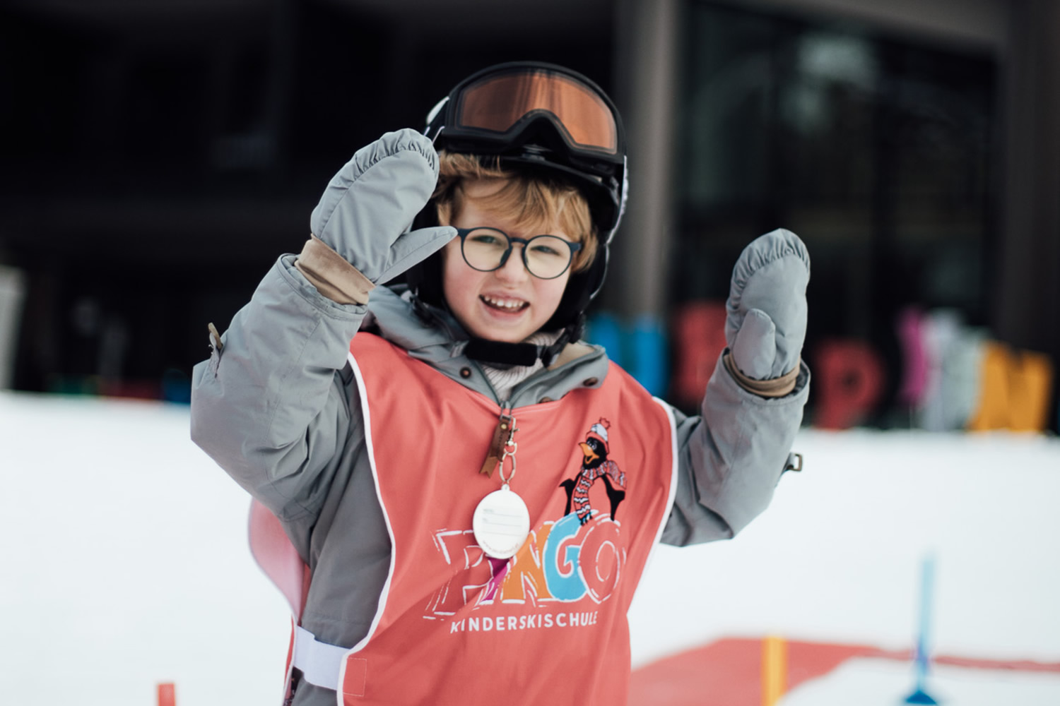 Skifahren lernen in der Pingo Kinderskischule der Skischule und Snowboardschule Kleinarl